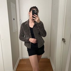 Aeropostale Stretch Ribbed Corduroy Jacket